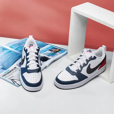 Giày Nike Court Borough Low 2 'USA' DO7446-101 - Ảnh 5