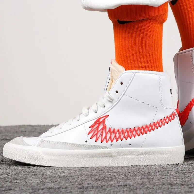 Giày Nike Blazer Mid '77 GS 'Double Zig Zag Stitched Swoosh' DJ2008-161 - Ảnh 6