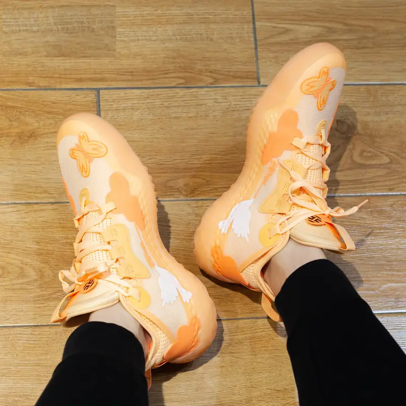 Alternative view of Giày Adidas Harden Vol. 5 Futurenatural 'Acid Orange' H68686