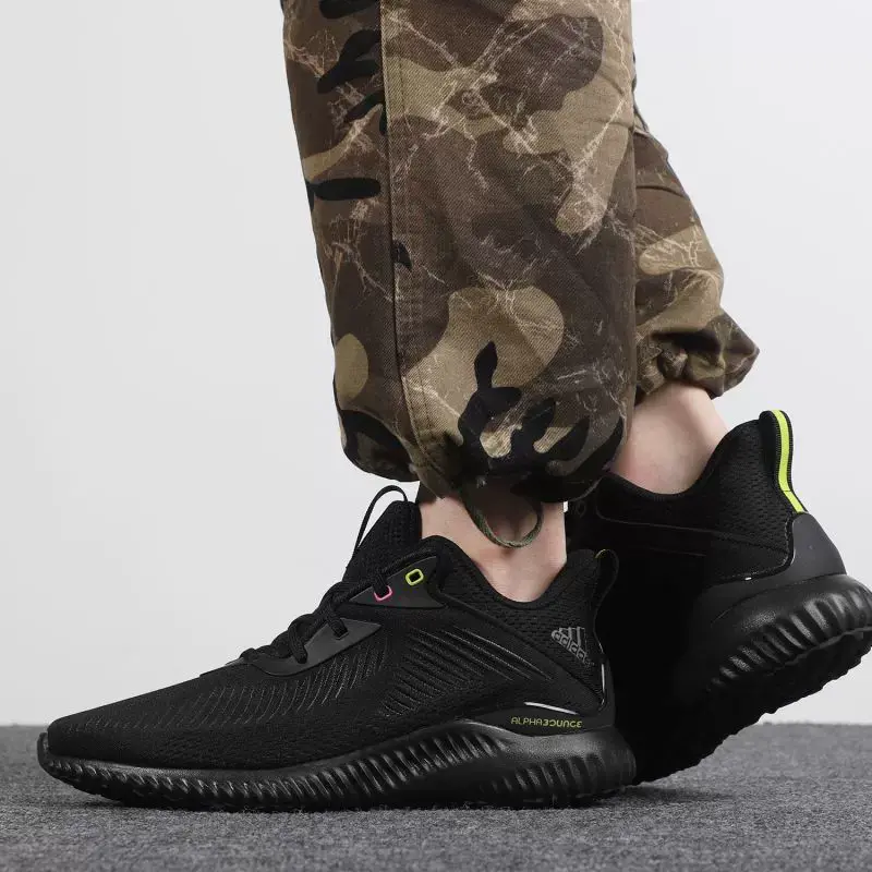 Giày Adidas Alphabounce EK 'Black Acid Yellow' GY5085 - Ảnh 6
