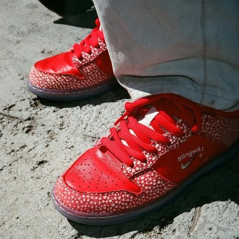 Giày Nike Stingwater x Dunk Low SB 'Magic Mushroom' DH7650-600 - Ảnh 6