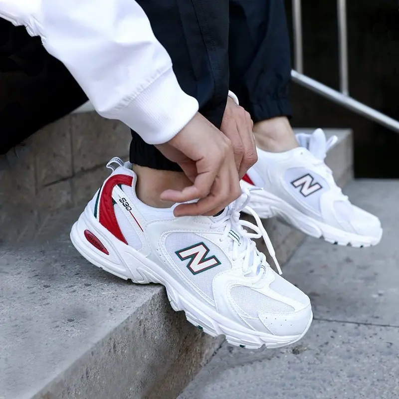 Giày New Balance 530 'White Red' MR530SK - Ảnh 6