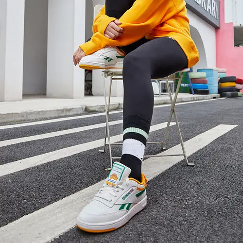 Giày Reebok Club C KaKao Friend 'White' GV8583 - Ảnh 3