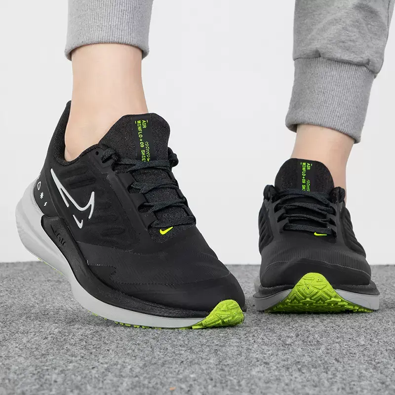 Giày Nike Wmns Air Winflo 9 Shield 'Black White Volt' DM1104-001 - Ảnh 6