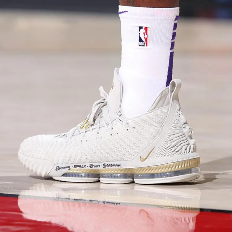 Giày Nike HFR x Wmns LeBron 16 'Sail' BQ6583-100 - Ảnh 3