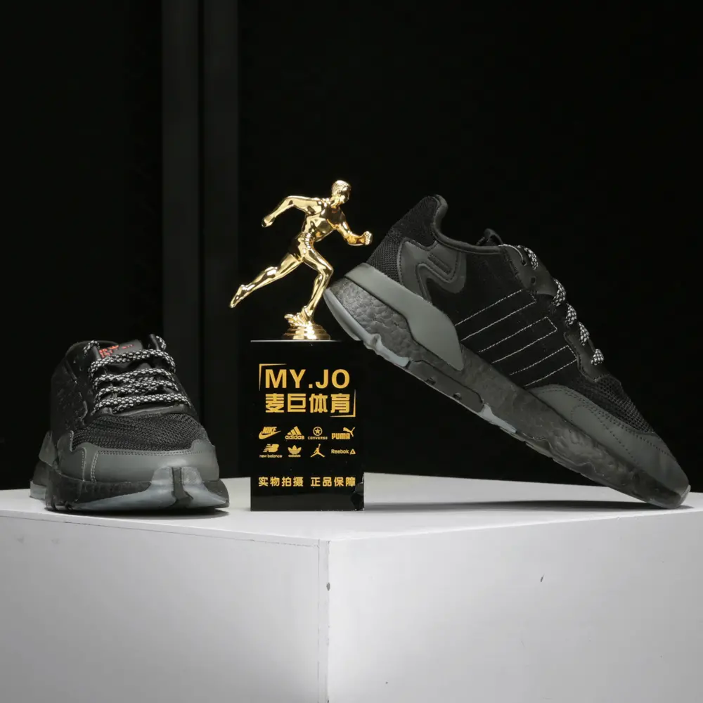 Giày Adidas Nite Jogger ‘Core Black’ FW4279 - Ảnh 4