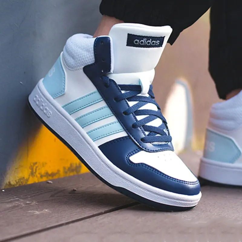 Giày Adidas Neo Hoops 'White Blue' G55055 - Ảnh 3