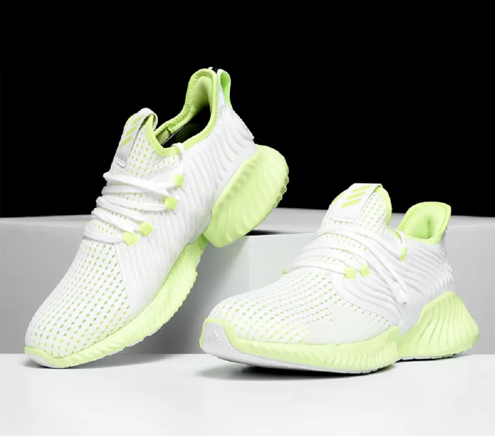 Alternative view of Giày Adidas Alphabounce Instinct CC 'White Green' D97314