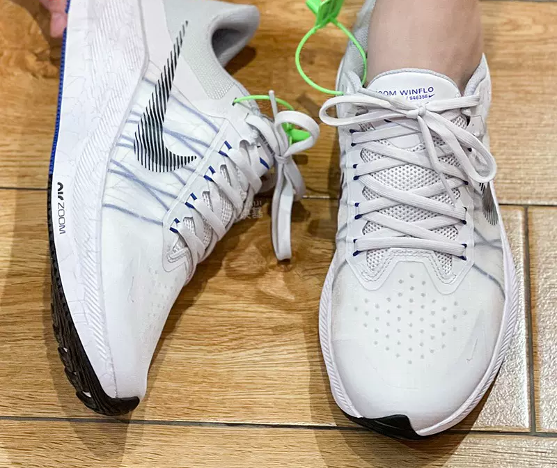 Giày Nike Air Zoom Winflo 8 Low-Top Running Shoes 'White' CW3419-008 - Ảnh 3