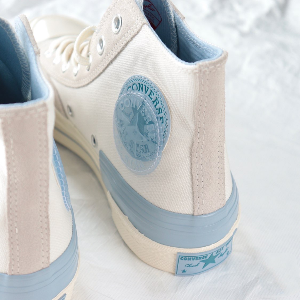 Giày Converse Chuck 70 High 'White Blue' 173100C - Ảnh 3