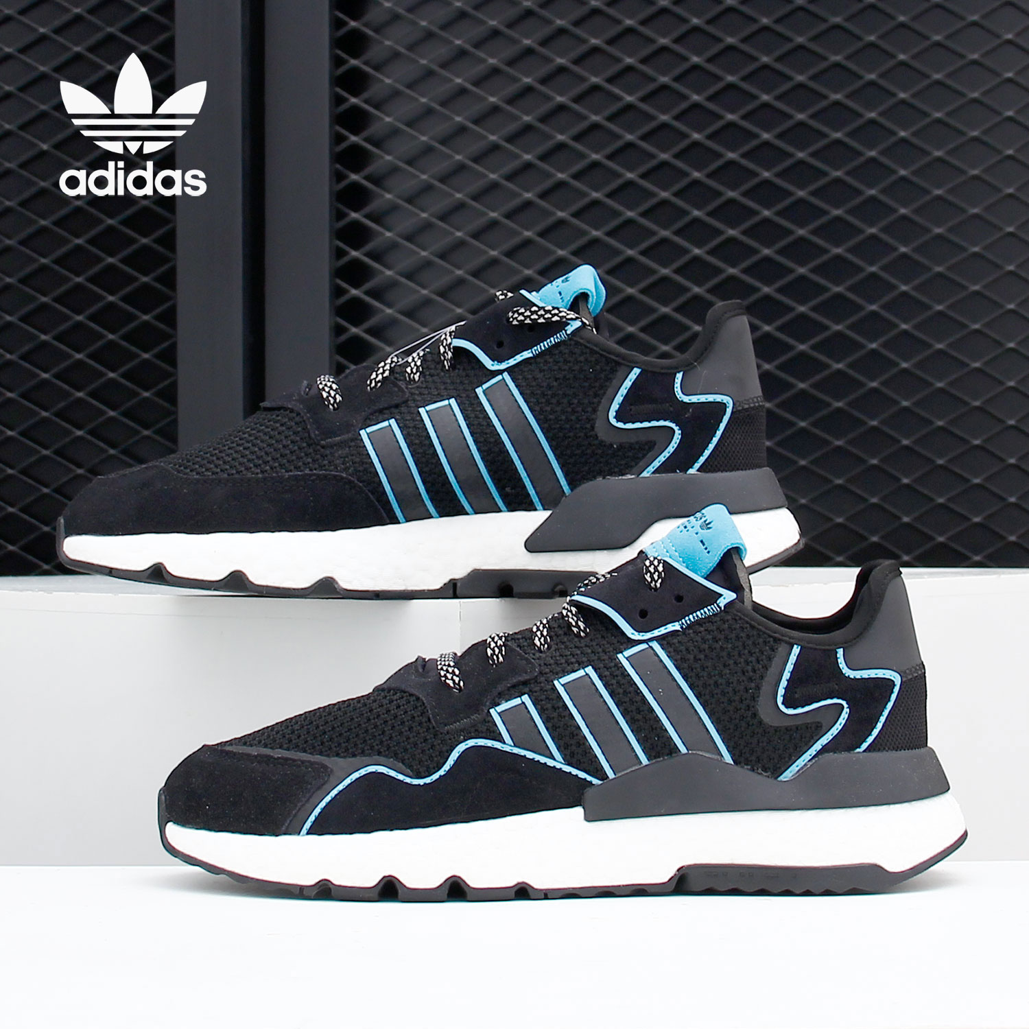 Giày Adidas Nite Jogger ‘Bright Cyan’ FV3591 - Ảnh 4
