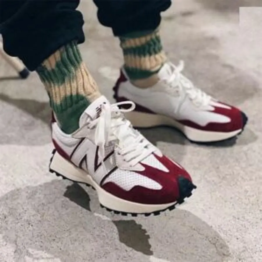 Giày New Balance 327 'Primary Pack Red' MS327PE - Ảnh 5