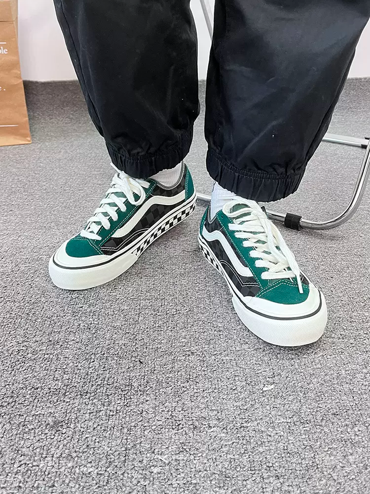 Giày Vans Style 136 VR3 'Green' VN0A4BX9ACW - Ảnh 2