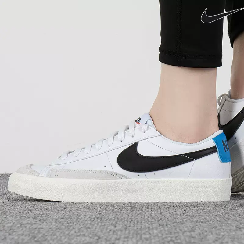 Alternative view of Giày Nike Blazer Low '77 'White Light Photo Blue' DA4074-111