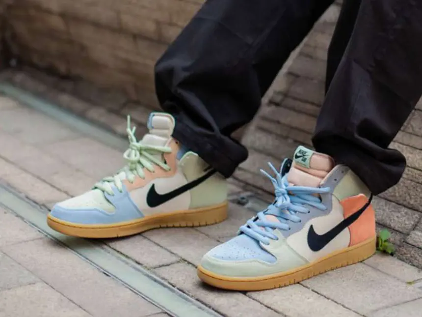Giày Nike Dunk High Pro SB 'Spectrum' CN8345-001 - Ảnh 4