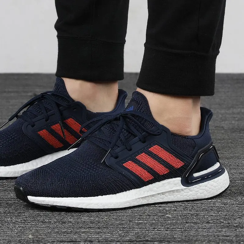 Alternative view of Giày Adidas UltraBoost 20 'Collegiate Navy' Sample EG0693