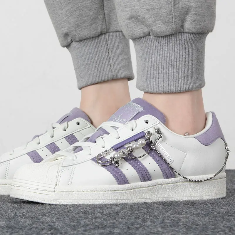 Alternative view of Giày Adidas Originals Superstar 'Purple' GZ3389