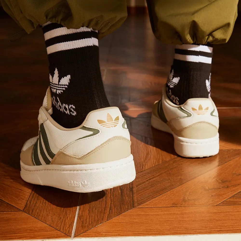 Giày Adidas Courtic 'White Brown Green' ID0567 - Ảnh 4