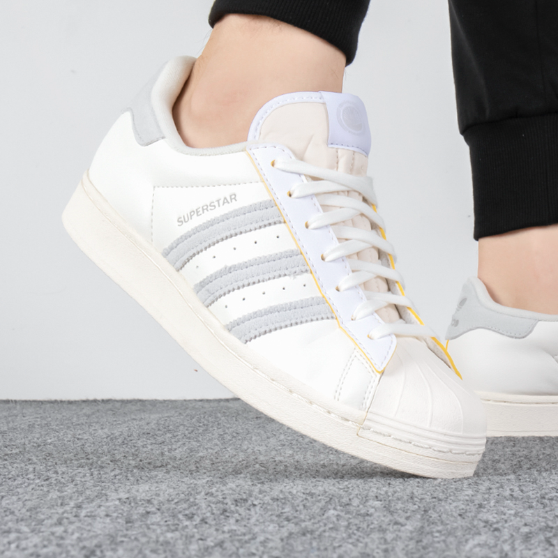 Giày Adidas Superstar Vegan ‘Cream’ GY4656 - Ảnh 4