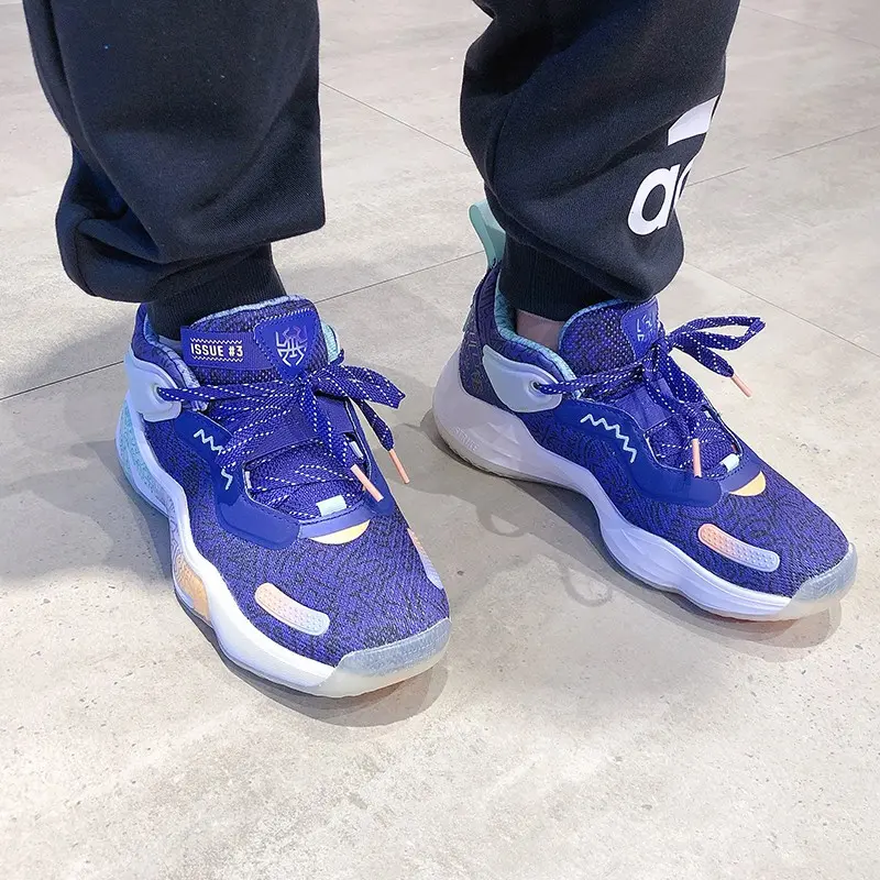 Alternative view of Giày Adidas D.O.N. Issue #3 Big Kids 'Jazz' GZ5488