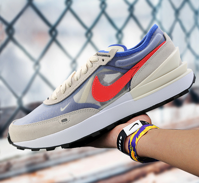 Giày Nike Waffle One GS 'Natural Crimson' DC0481-101 - Ảnh 5