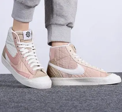 Alternative view of Giày Nike Wmns Blazer Mid 'Next Nature 'Toasty Pink Oxford' DO7445-261