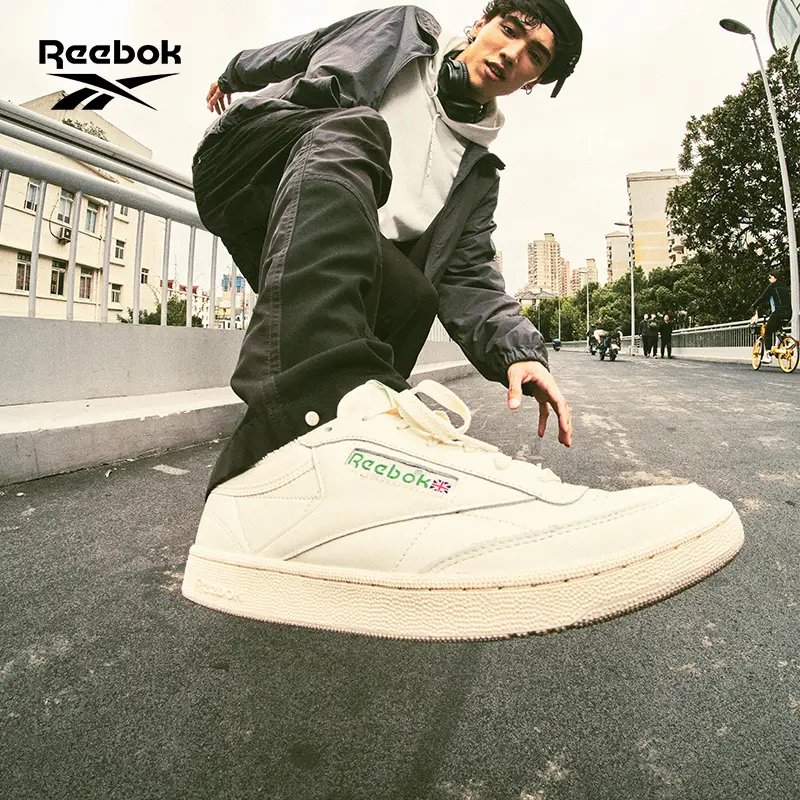 Alternative view of Giày Reebok Club C 85 'Chalk Glen Green' GX3686