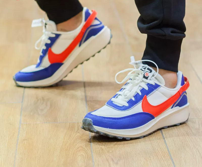 Giày Nike Waffle Debut Swoosh 'Blue' DV0527-001 - Ảnh 2