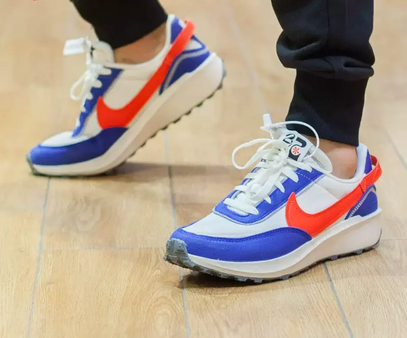 Alternative view of Giày Nike Waffle Debut Swoosh 'Blue' DV0527-001