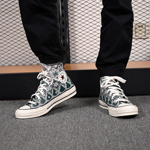 Giày Converse Chuck 70 High 'Holiday Sweater Ash Stone' 169352C - Ảnh 5