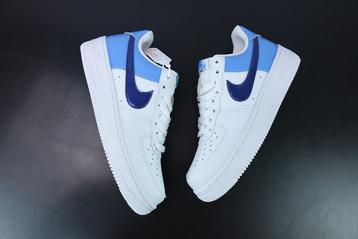 Giày Nike Air Force 1 Low 'White Blue' DJ9942-400 - Ảnh 4