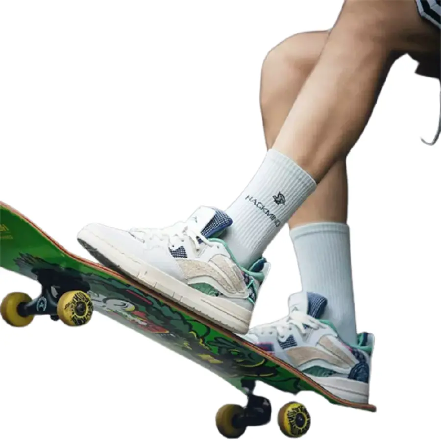 Giày Li Ning WeiWu Skate Cultural 'Grey' AECR097-1 - Ảnh 3