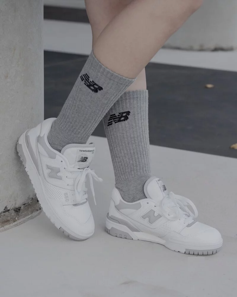 Giày New Balance 550 'White Grey' BBW550BB - Ảnh 5