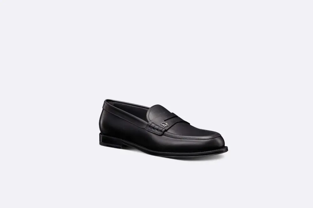 Giày Dior Granville Loafer 'Black' 3LO129ZGK-H900 - Ảnh 6
