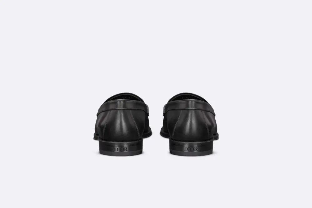 Giày Dior Granville Loafer 'Black' 3LO129ZGK-H900 - Ảnh 3