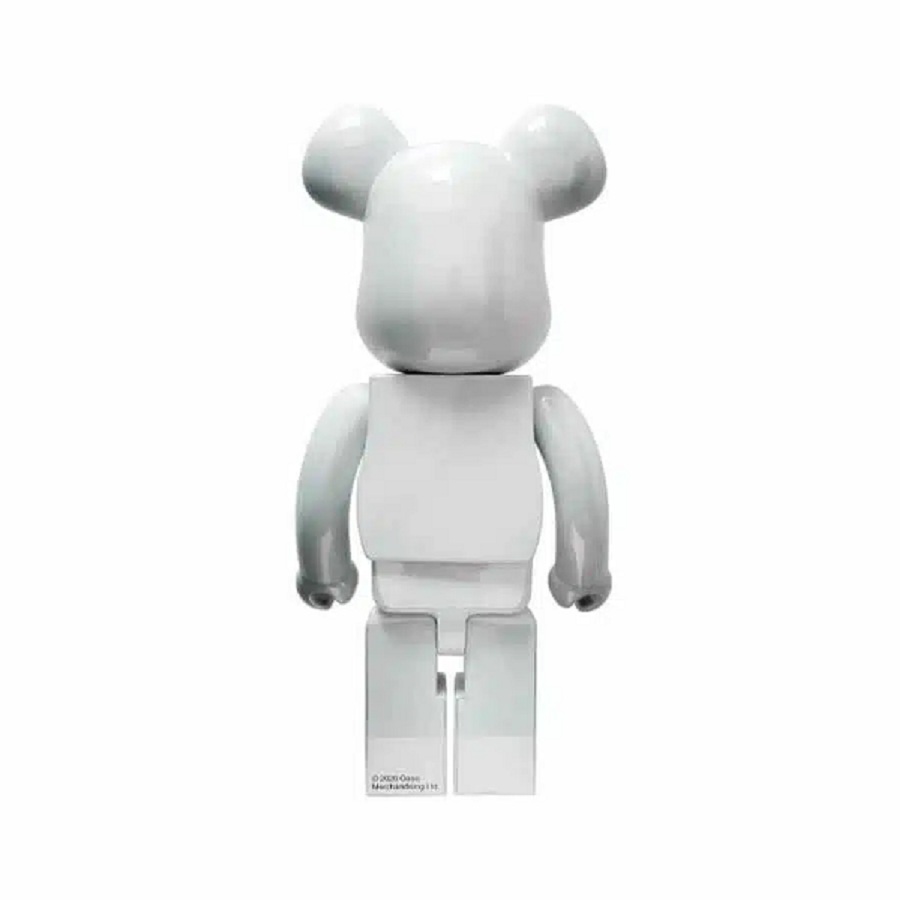 Mô Hình Bearbrick Oasis 100% & 400% White Crome - Ảnh 3