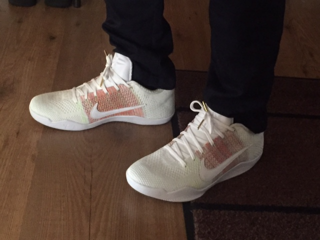 Giày Nike Kobe 11 Elite Low 4KB 'White Horse' 824463-199 - Ảnh 3