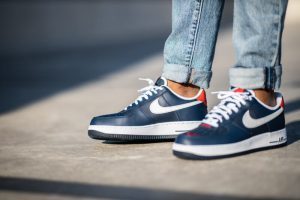 Alternative view of Giày Nike Air Force 1 Low Swoosh 'Pack Navy' CJ8731-400