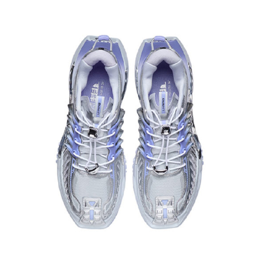 Giày Li Ning Reflective Shock Absorption 'Grey' AGLR243-1 - Ảnh 4