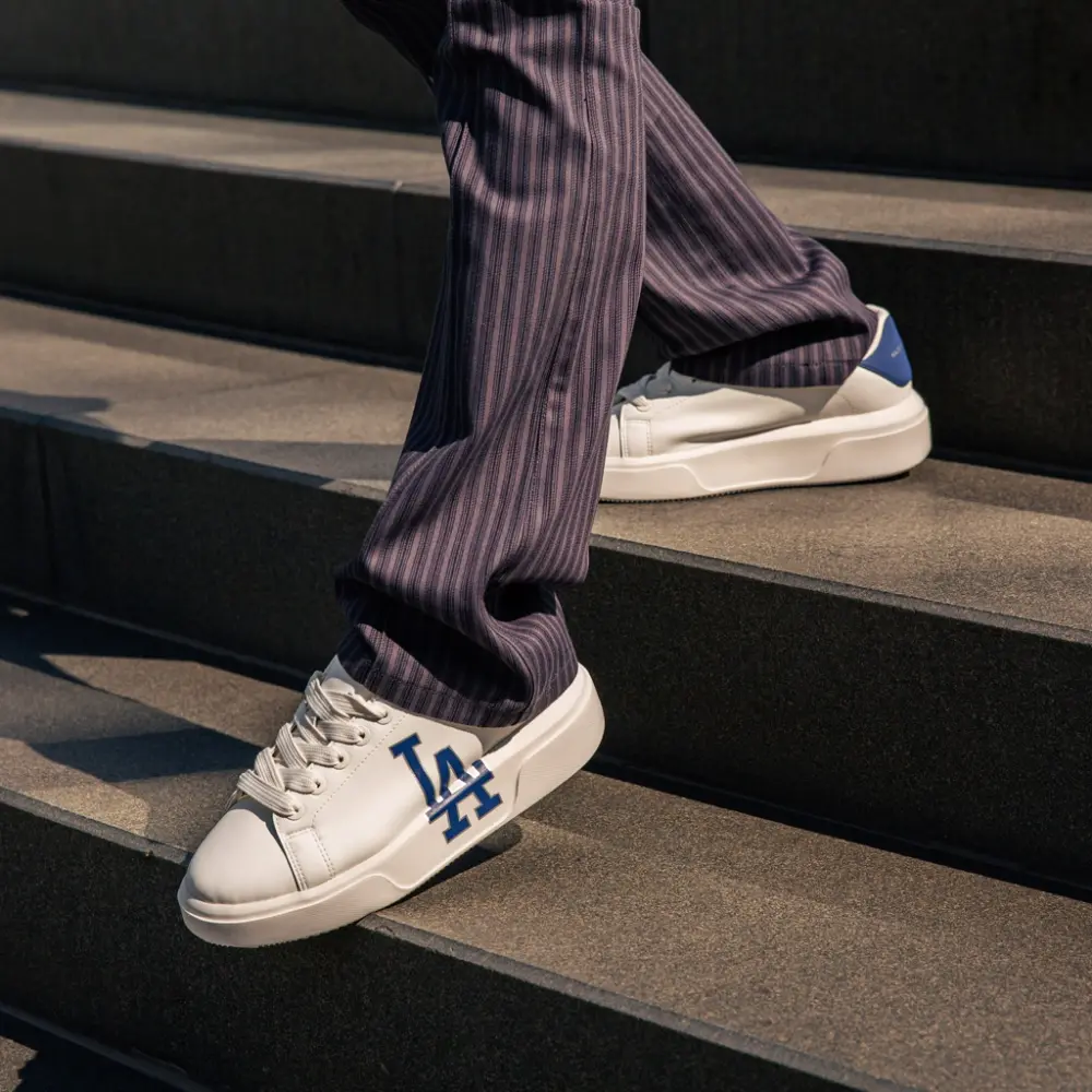 Giày MLB Chunky Classic LA Dodgers Indigo 3ASXXA11N-07INS - Ảnh 6