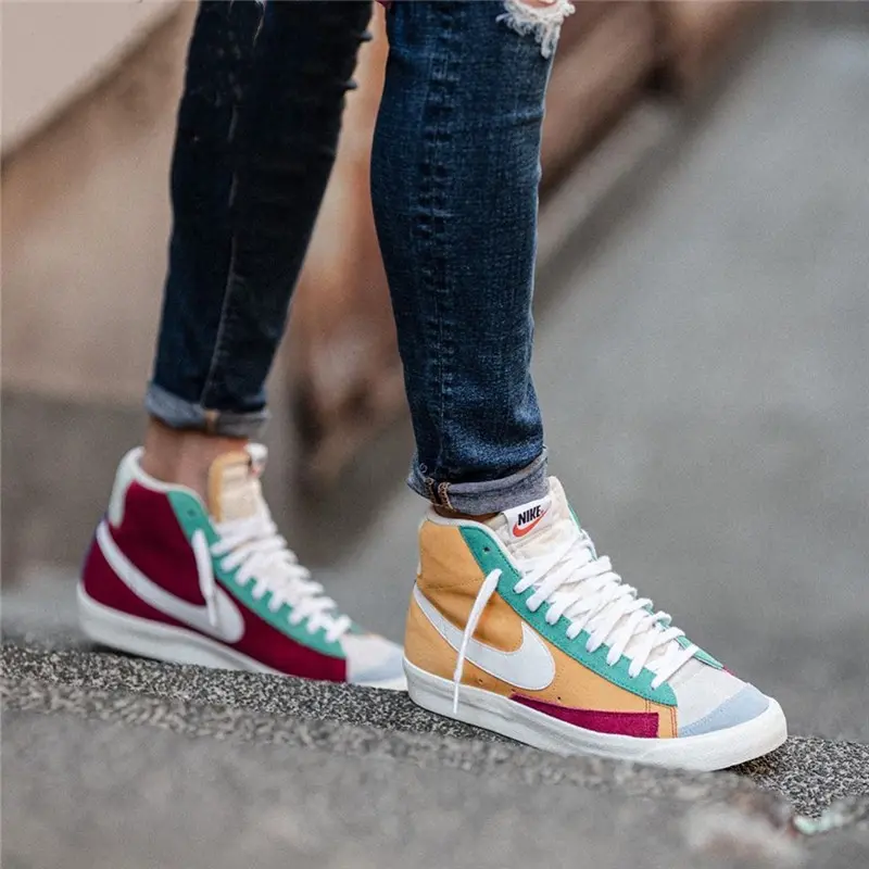 Giày Nike Blazer Mid Vintage 'Multi-Suede' CI1167-600 - Ảnh 3