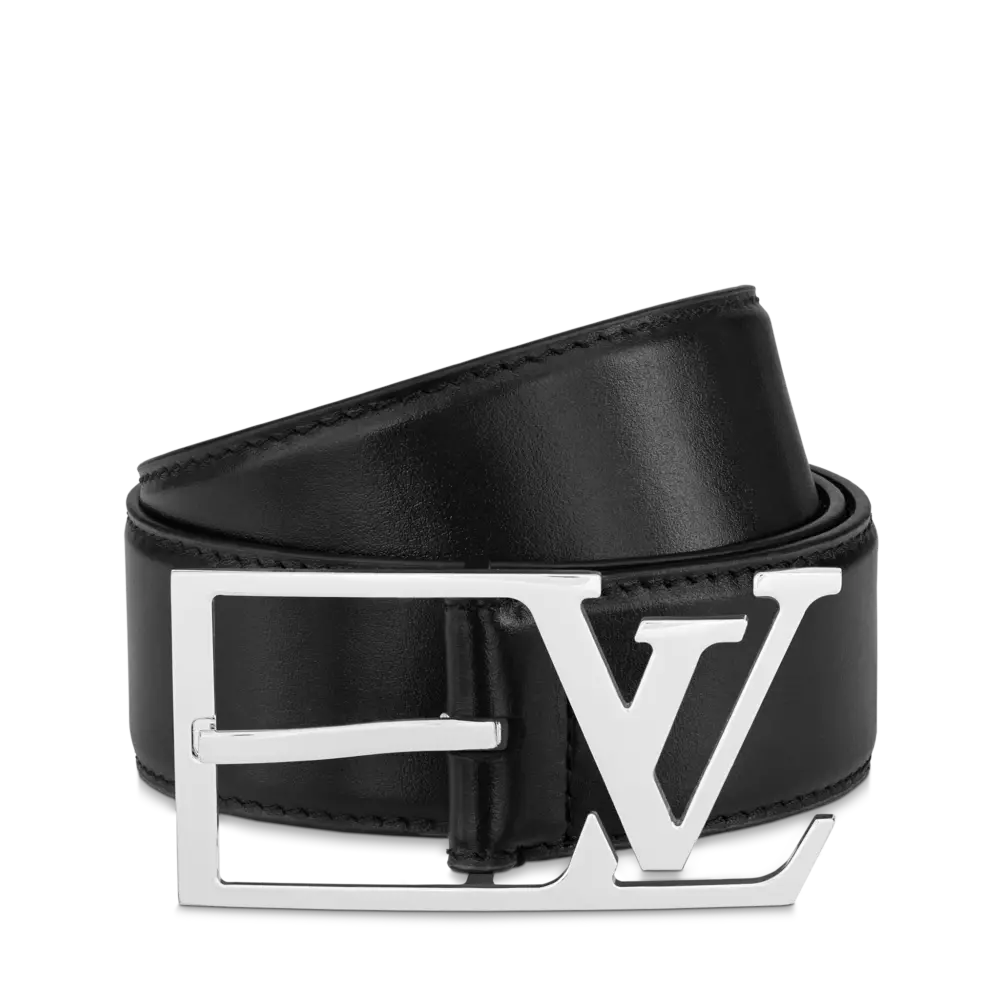 Thắt Lưng Louis Vuitton LV Skyline 35mm Belt 'Black' M0687U - Ảnh 4