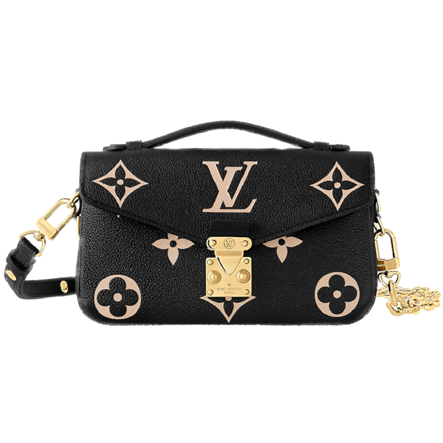 Túi Louis Vuitton Pochette Métis East West 'Noir Beige' M46596