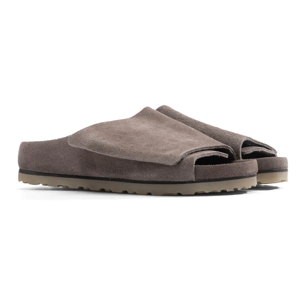 Dép Birkenstock Los Feliz Suede 'Fear Of God Ash' 03452-ASH - Ảnh 2