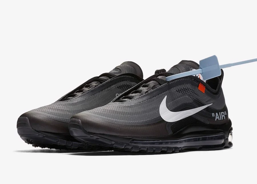 Giày Nike Off-White x Air Max 97 'Black' AJ4585-001 - Ảnh 3