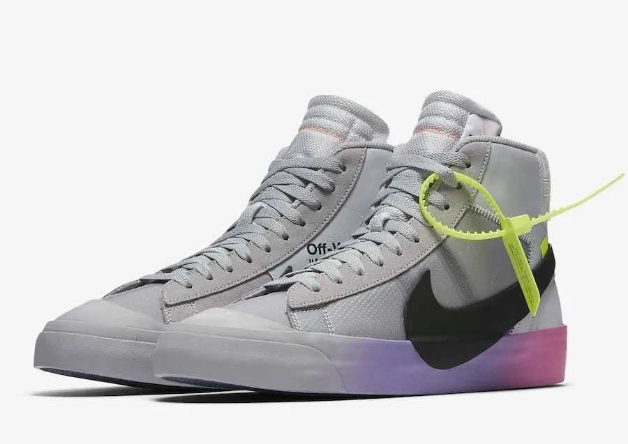 Giày Nike x Off-White Blazer Mid Serena Queen AA3832-002 - Ảnh 3