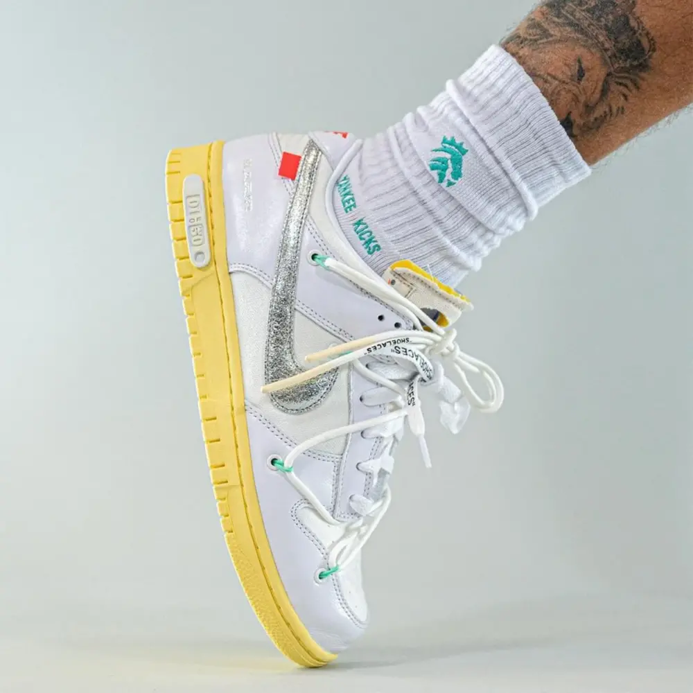 Giày Nike Off-White x Dunk Low 'Lot 01 of 50' DM1602-127 - Ảnh 7