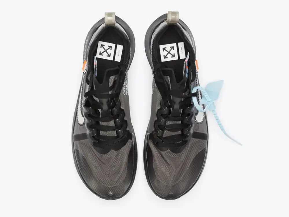 Giày Nike Off-White Zoom Fly SP 'Black' AJ4588-001 - Ảnh 5