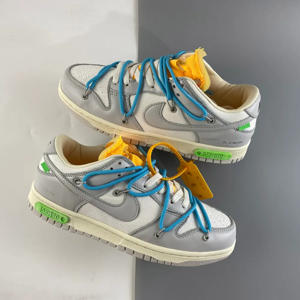 Giày Nike Off-White x Dunk Low 'Lot 14 of 50' DJ0950-106 - Ảnh 4