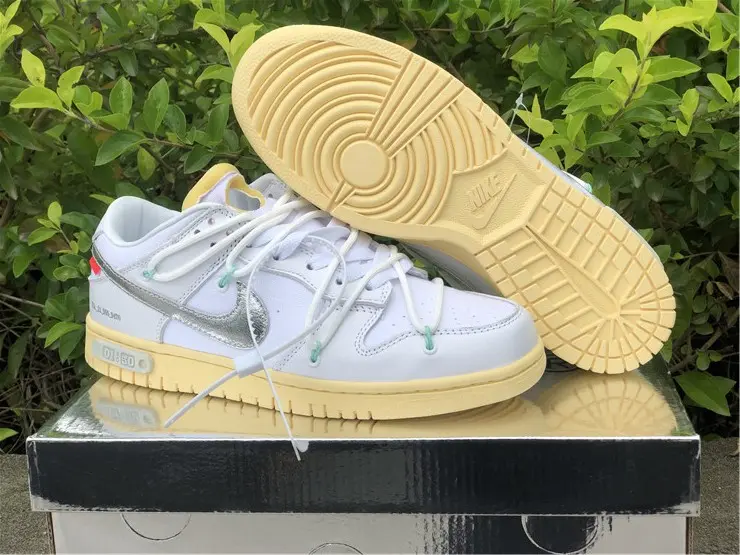 Giày Nike Off-White x Dunk Low 'Lot 01 of 50' DM1602-127 - Ảnh 6